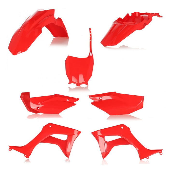 Acerbis Full Plastic Kit (Red) For 19-23 Honda Crf110F 2861930227