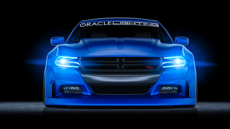 Oracle 15-21 Compatible with Dodge Charger RGB+W DRL Headlight DRL Kit ColorSHIFT w/ Simple Cntrl SEE WARRANTY 1443-504