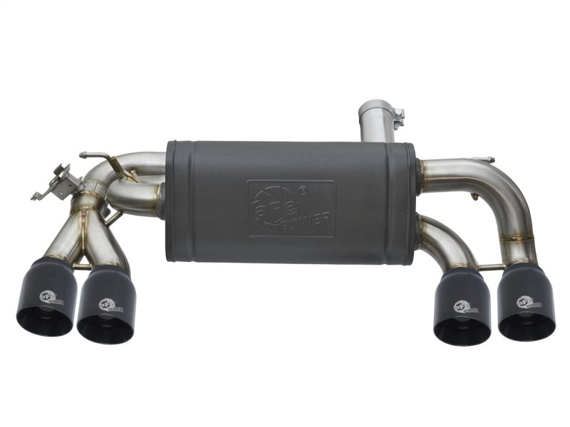 aFe MACHForce XP 3in 2 1/2in Axle Back 304SS Exhaust w/ Black Tips 16-17 BMW M2 (f87) 49-36333-B