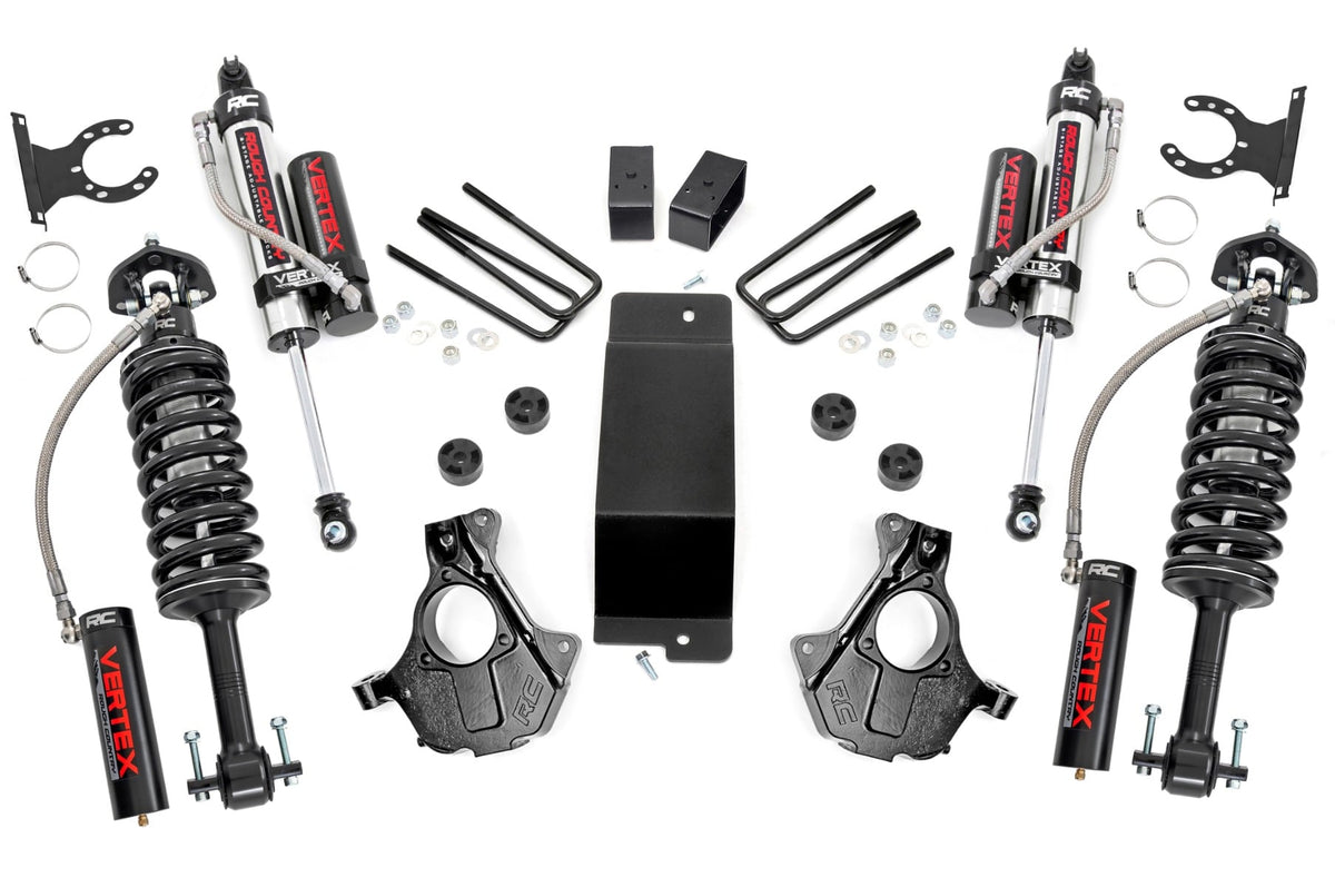 Rough Country 3.5 Inch Lift Kit Cast Steel Lca Vertex Fits Chevy/GMC 1500 (14-18) 12450