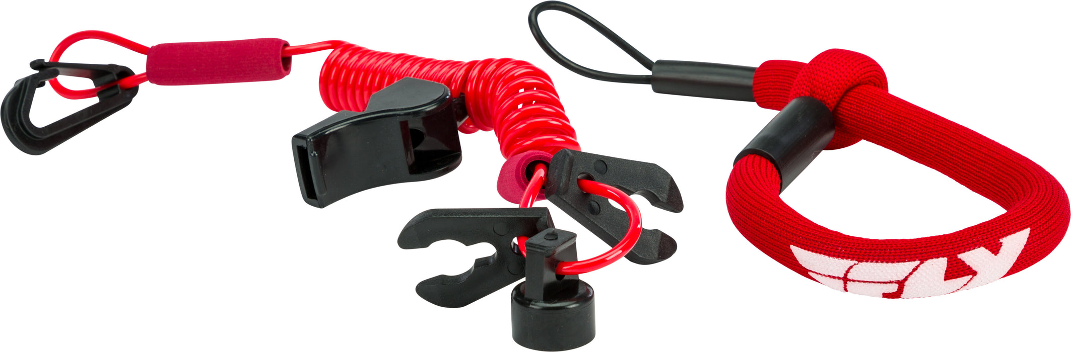 Fly Racing Ultra Cord Floating TethercordLanyard (Red) FUJL-2389-RED
