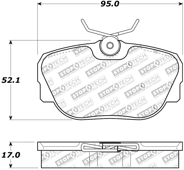 StopTech Street Touring Brake Pads 308.0493