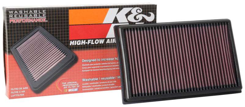 K&N 33-3111 Air Panel Filter for VOLKSWAGEN GOLF VII L4-1.5L F/I 2018
