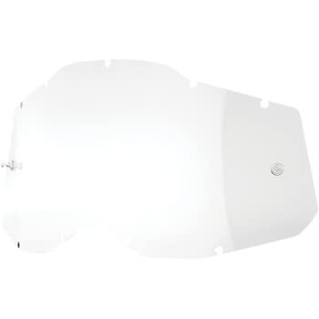 100% AC2/ST2 JUNIOR REPLACEMENT SHEET CLEAR LENS 59106-00001