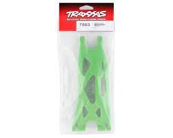 Traxxas 7893G Green Suspension Arms Lower (Right) (2): X-Maxx WideMaxx Kit