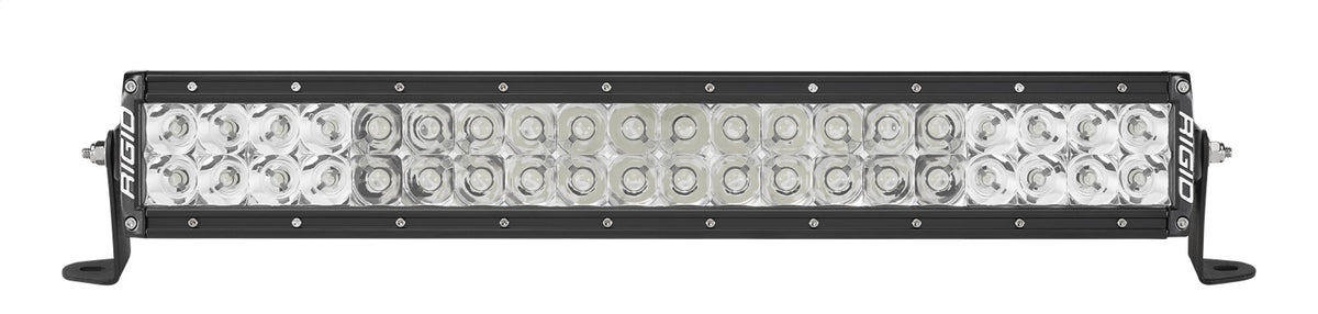 RIGID E-Series PRO LED Light, Spot/Flood Optic Combo, 20 Inch, Black Housing, Driving Lights, LED Lights, Off Roading Driving Lights, Fits Trucks, UTV, ATV, Pickup Truck & SUV 120313