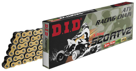 D.I.D 520 Atv2 X-Ring Chain 520ATV298FB