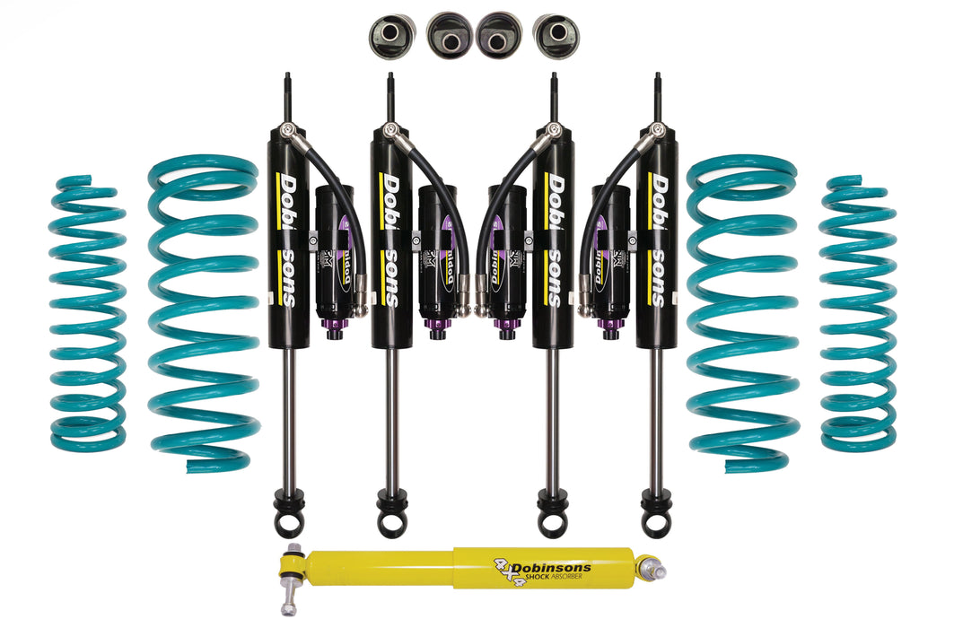 Dobinsons 1.75" up to 2.5" MRR 3-way Adjustable Lift Kit for Toyota Land Cruiser 80 Series 1990-97 (Build Your Kit)