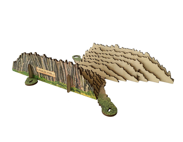 Toys Wd Toyswd Crawler Park Double-Face Obstacle for 1/24 1/18 Rc Crawler Park Circuit TWD240004