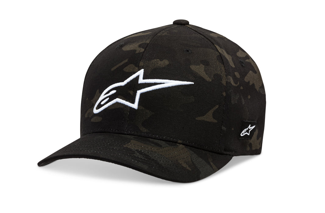 Alpinestars Standard Ageless Camo Hat Black/White Sm/Md, Multi, one_Size