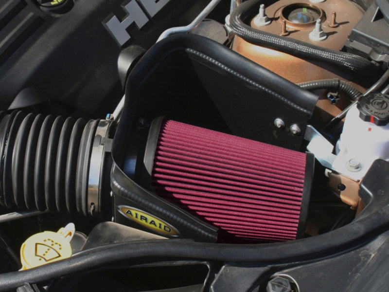 Airaid Cold Air Intake System By K&N: Increased Horsepower, Dry Synthetic Filter: Compatible With 2011-2020 Dodge/Jeep (Durango, Grand Cherokee) Air- 311-212