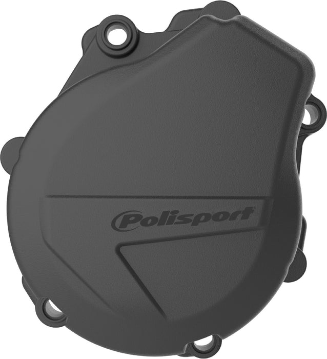 Polisport 17-19 KTM 500EXCF Ignition Cover Protector (Black)