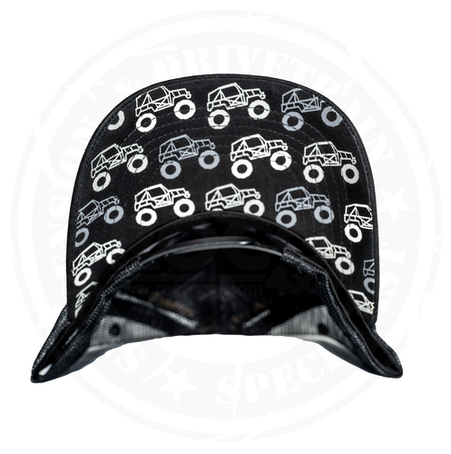 Roco 4X4 Trucker Cap for Men and Women Baseball Hat 5-Panel Trucker Hat Great Snapback Closure for Hunting & Hiking