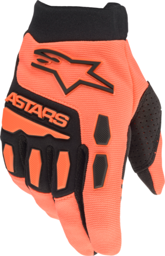 Alpinestars Youth & Kids Full Bore Gloves Orange/Black Yl 3543622-41-L