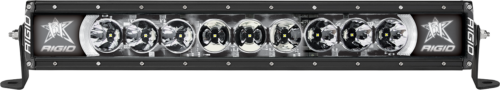 Rigid Radiance Plus Led Light Bar, Broad-Spot Optic, 20Inch With White Backlight 220003