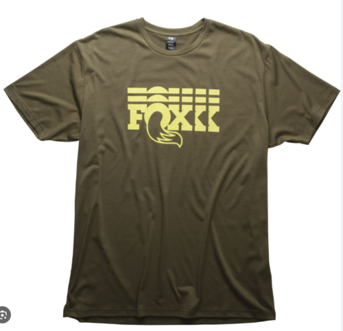 FOX Stacked Short Sleeve T-shirt Green S FXCB188062