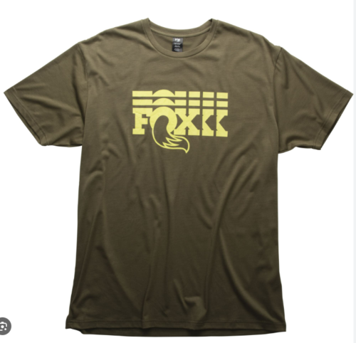 Fox Stacked Short Sleeve T-Shirt Green S