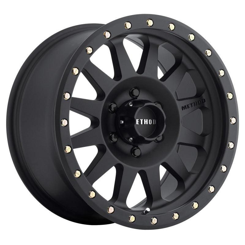 Method MR304 Double Standard 18x9 -12mm Offset 6x5.5 108mm CB Matte Black Wheel MR30489060512N