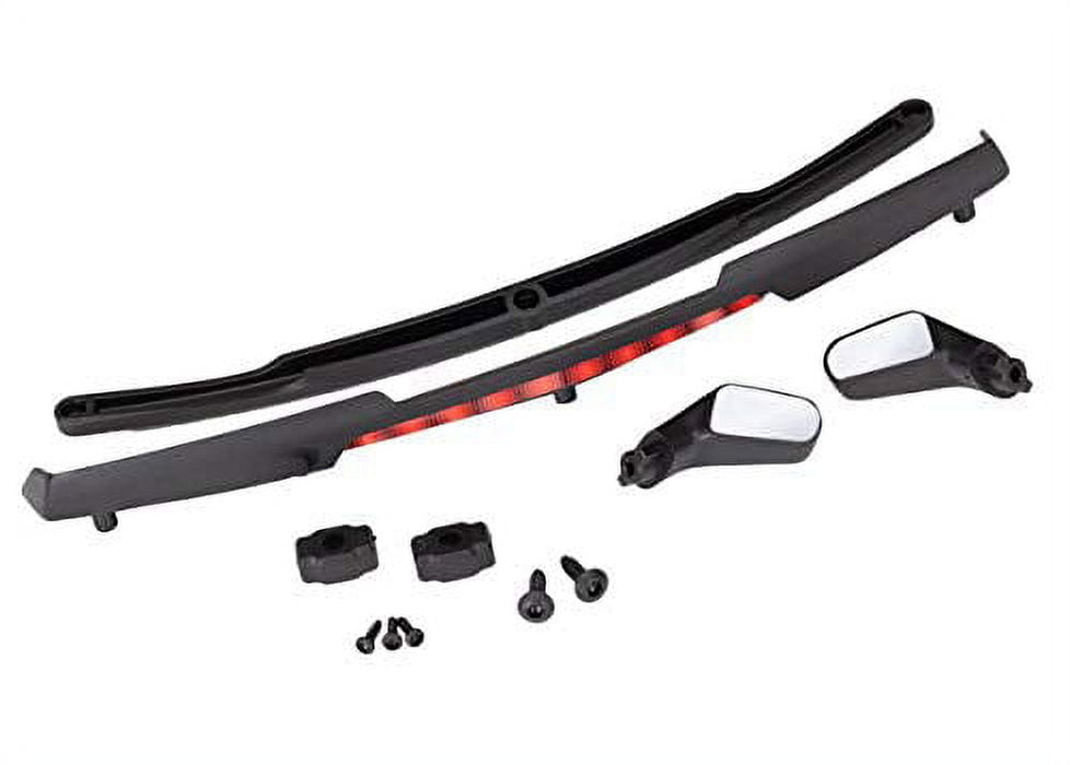 Traxxas 8388 Mirrors - Side - Black (Left and Right)/ Mirror Retainers (2)/ S