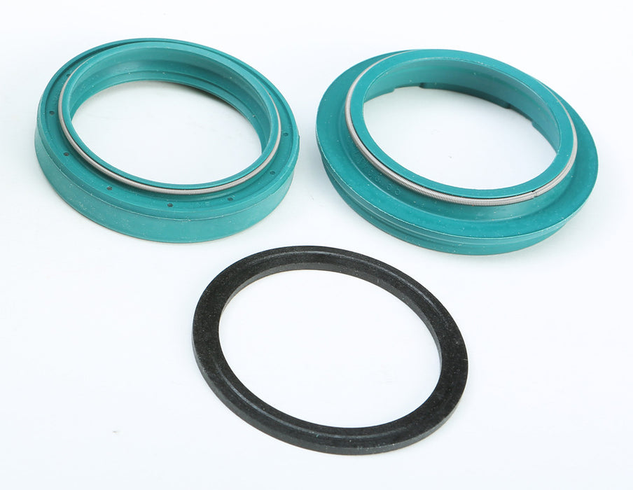 SKF Fork Seal and Wiper (43mm) (Green) Compatible with 95 Honda CR250