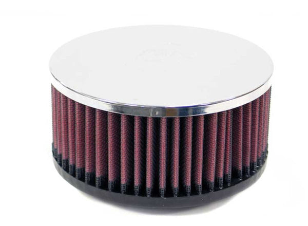 K&N Universal Clamp-On Air Filter: High Performance, Premium, Washable, Replacement Engine Filter: Flange Diameter: 2.25 In, Filter Height: 2.5 In, Flange Length: 0.625 In, Shape: Round, RC-0650