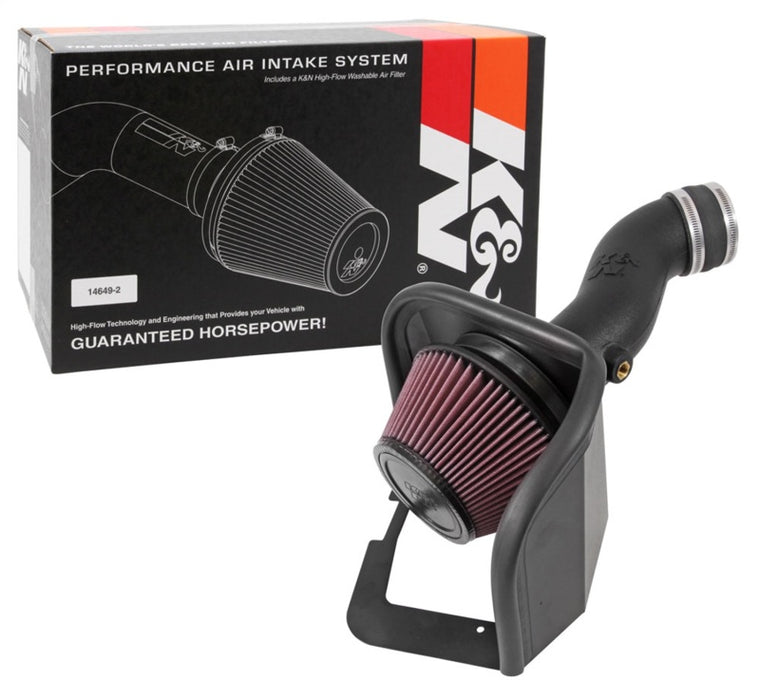 K&N 57-1572 Fuel Injection Air Intake Kit for CHRYSLER 200 V6-3.6L F/I, 2015-2016