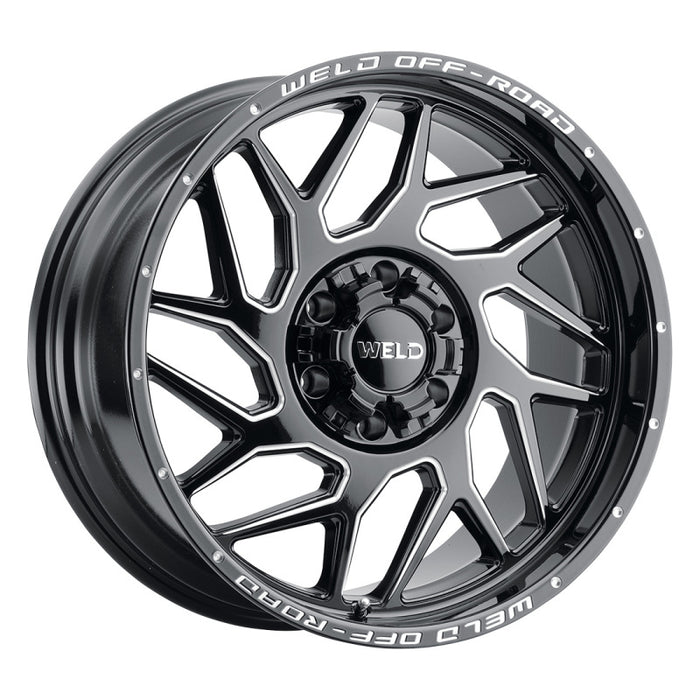 Weld Off-Road W117 20X10 Fulcrum 5X127 5X139.7 ET-18 BS4.75 Gloss Black MIL 87.1 W11700057475