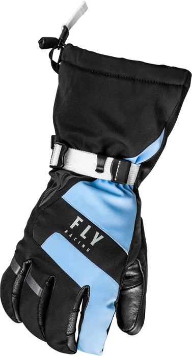 Fly Racing 2023 Snow Highland Glove (Black/Blue, Large)