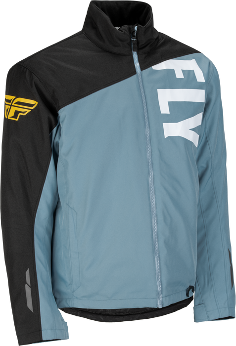 Fly Racing 2023 Aurora Jacket (Blue/Yellow, 4X-Large)