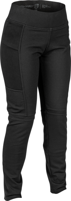 Highway 21 Women's Motorcycle Phoenix Leggings (Black, US 18)