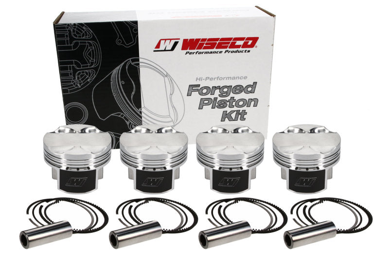 Wiseco Mitsubishi 4G63 2.0L Gen 2 w/156mm Long Rod 85.5mm Bore +.020 Oversize -4 Dome Piston Set K675M855AP