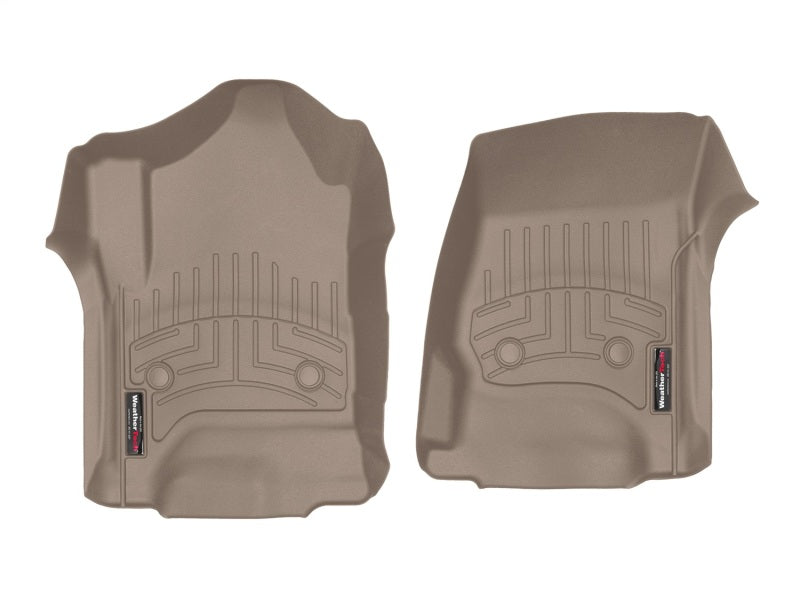 WeatherTech 14+ Chevrolet Silverado 2500/3500 Front FloorLiner Tan 457221