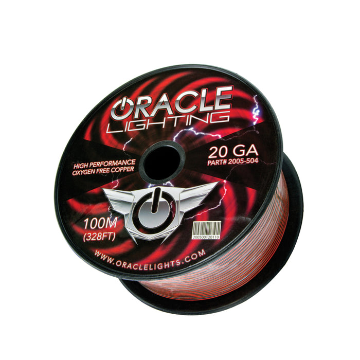 Oracle Lighting 20Awg 2 Conductor Led Installation Wire 100M (328Ft) Spool Mpn: 2005-504