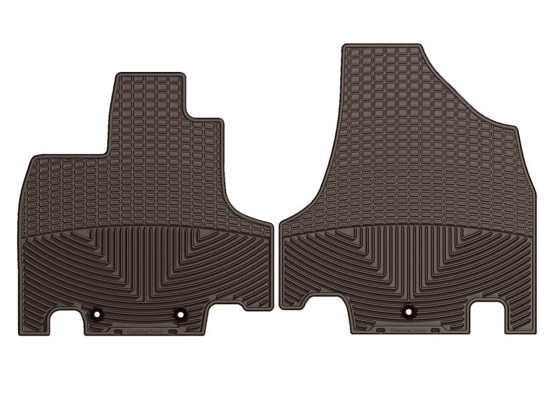 WeatherTech 2011-2016 Honda Odyssey Front Rubber Mats Cocoa W211CO