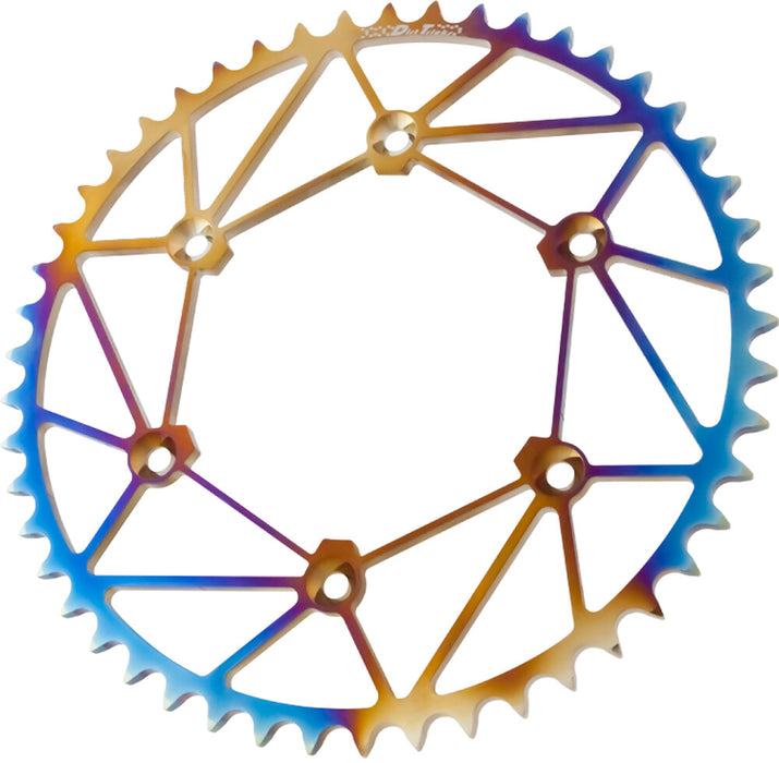 Dirt Tricks Rear Sprocket Chromoly Stl/Zir 49T-520 Chromatic Beta BT-49-Z-C