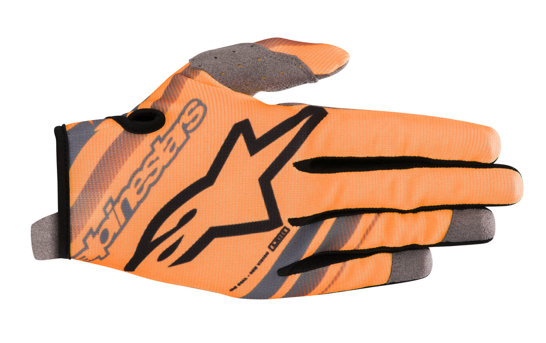 Alpinestars Youth Radar Gloves Orange/Black Ys 3541819-451-S