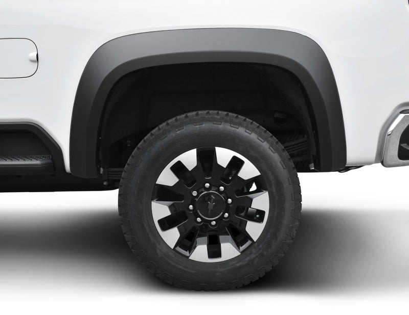 Bushwacker 2020 Chevrolet Silverado 2500/3500 Extend-A-Fender Style Flares 4pc Black 40986-02