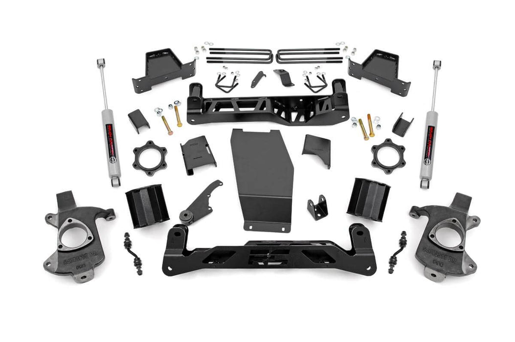 Rough Country 6 Inch Lift Kit Alum/Stamp Steel Chevy/Gmc 1500 (14-18) 22731