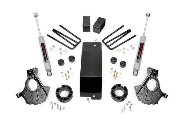 Rough Country 3.5 Inch Lift Kit Alum/Stamp Steel Lca Fits Chevy/GMC 1500 (14-18) 12130