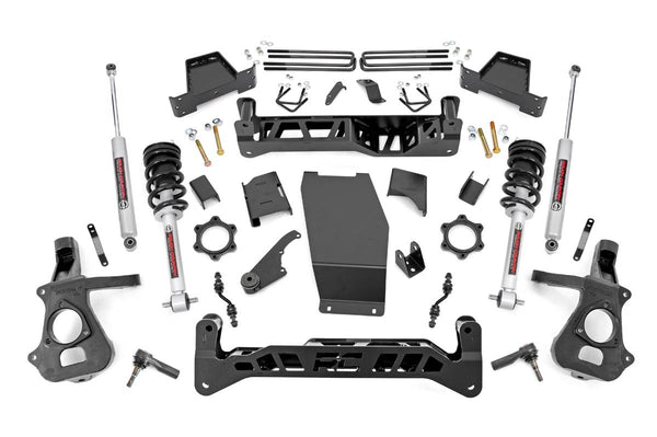 Rough Country 7 Inch Lift Kit Cast Steel N3 Struts Fits Chevy/GMC 1500 (14-18) 22833