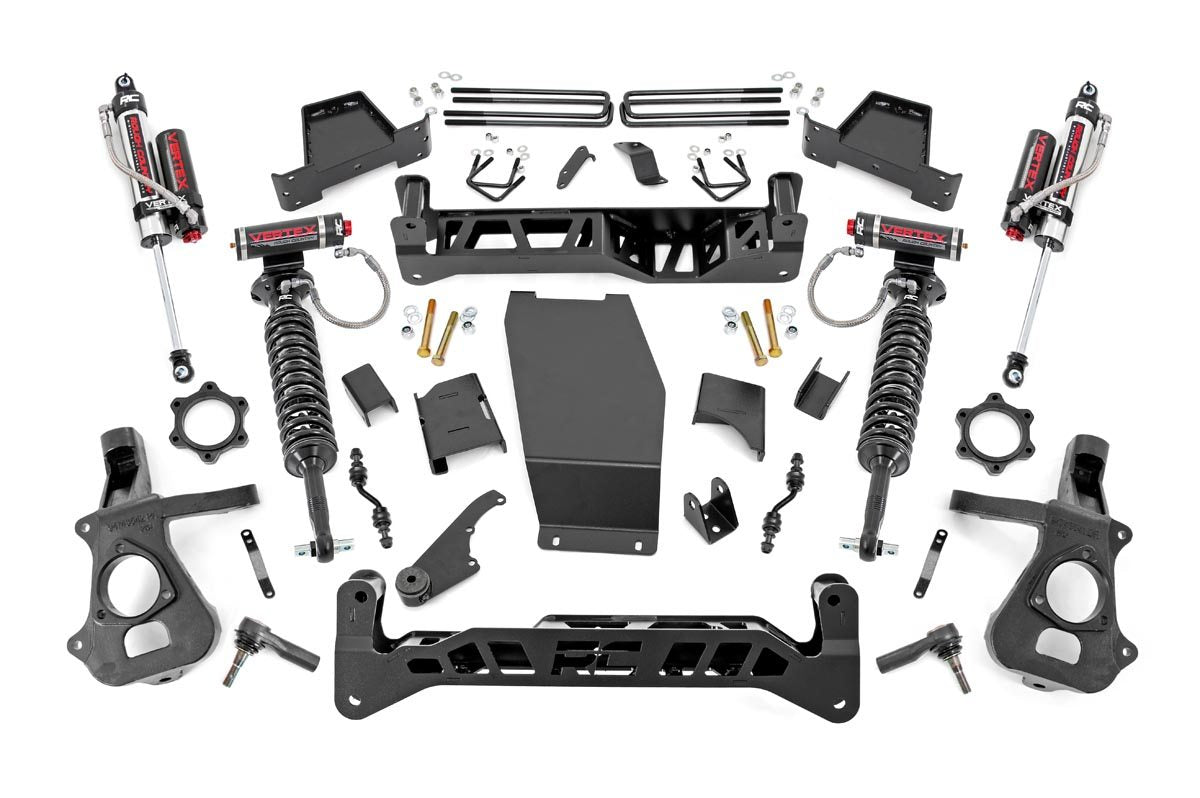 Rough Country 7 Inch Lift Kit Alum/Stamp Steel Vertex Fits Chevy/GMC 1500 (14-18) 17450