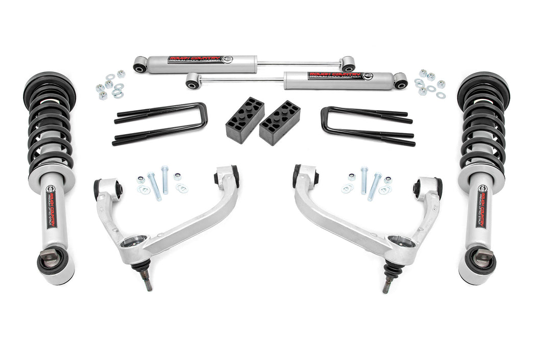 Rough Country 3 Inch Lift Kit N3 Struts Ford F-150 4Wd (2014-2020) 54531