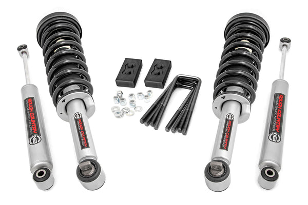 Rough Country 2 Inch Lift Kit N3 Struts/N3 Fits Ford F-150 4WD (2014-2020) 50006