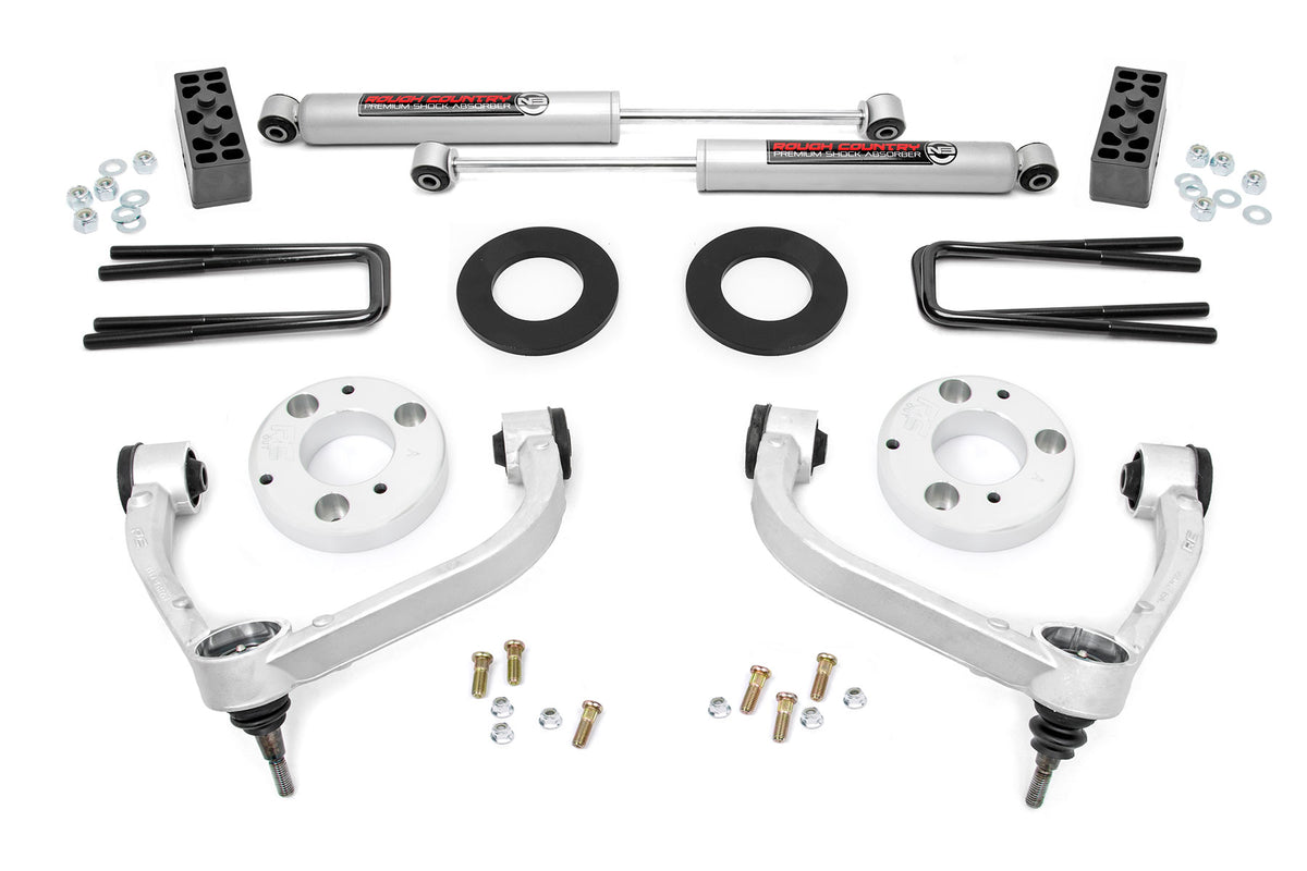 Rough Country 3 Inch Lift Kit Fits Ford F-150 4WD (2014-2020) 51014