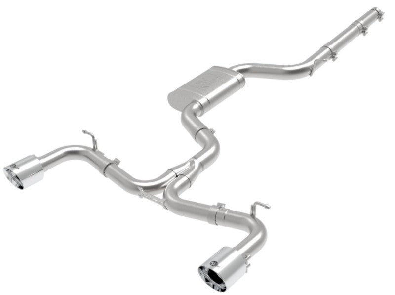 aFe MACHForce XP 3in-2.5in SS Exhaust Cat-Back 18-19 Volkswagen GTI (MK7.5) L4-2.0L (t) Polished 49-36422-P