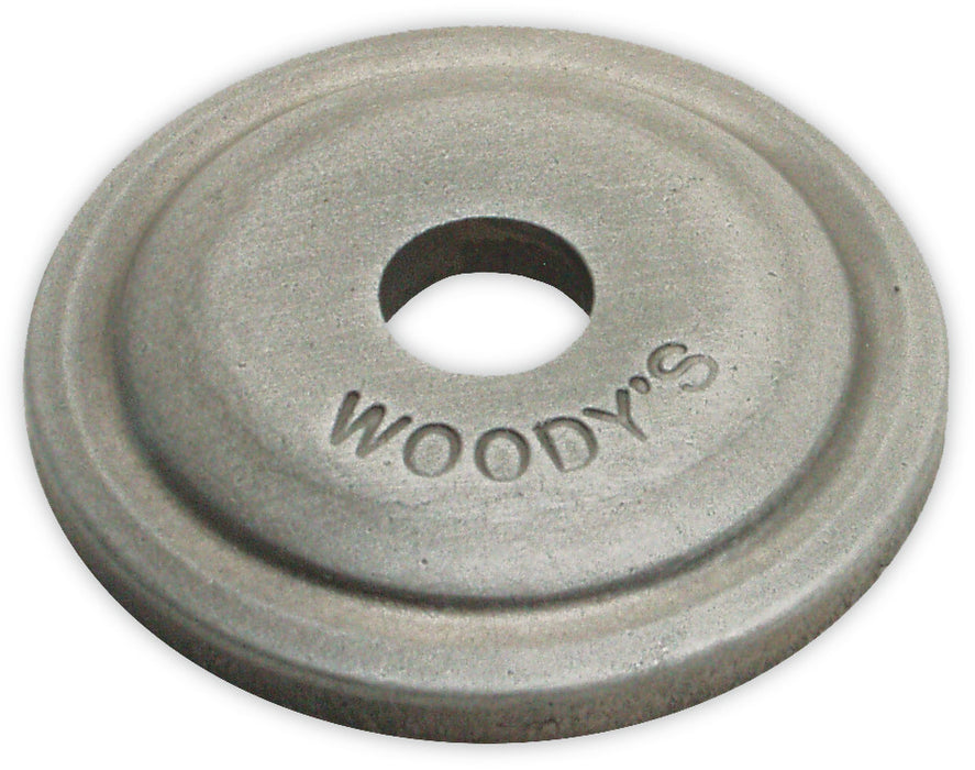 Woodys Digger Support Plate Round Alum. 6/Pk AWA-3775-F