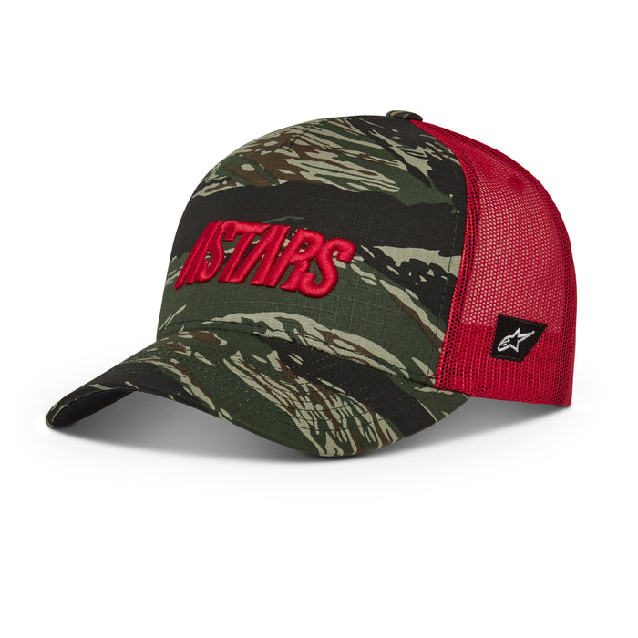 Alpinestars Tropic Hat Military/Red O/S 1211-81019-6930-OS