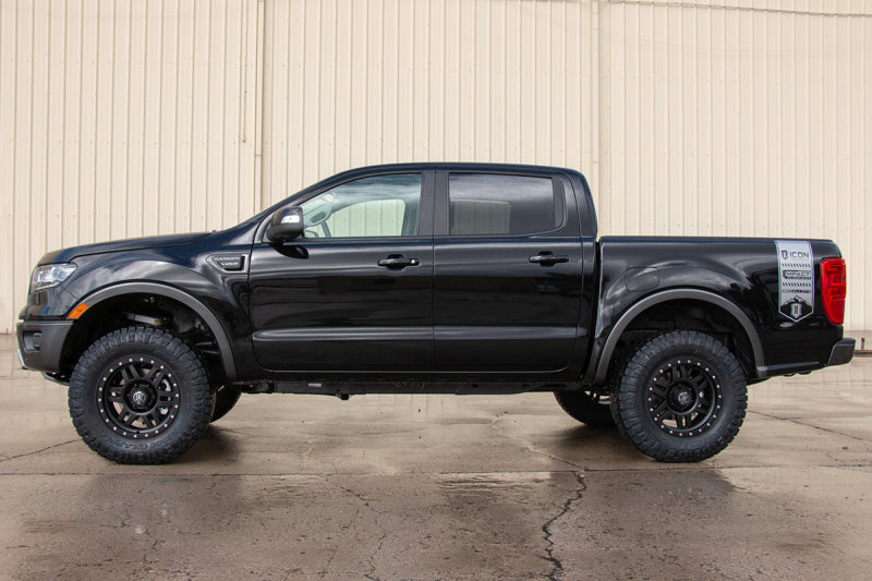 Icon 2019-Up Ford Ranger 0-3.5" Lift Stage 2 Suspension System With Billet Uca K93202