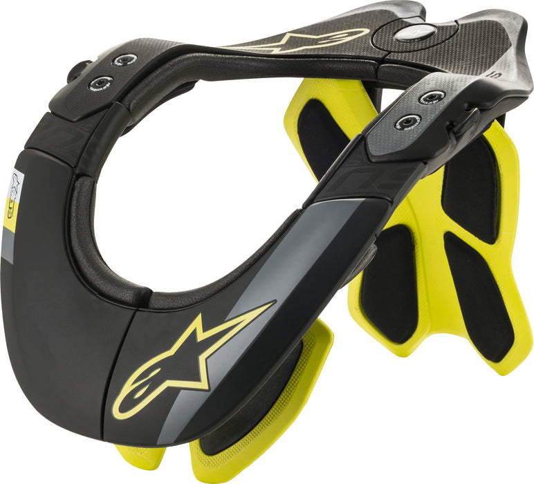 Alpinestars Men's Bns Tech-2, Black Yellow Fluo, Large/X-Large