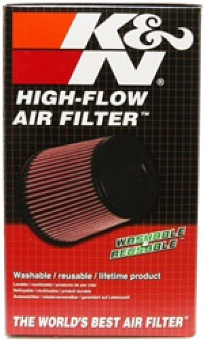 K&N Universal Clamp-On Air Filter: High Performance, Premium, Washable, Replacement Filter: Flange Diameter: 3 In, Filter Height: 6 In, Flange Length: 1.75 In, Shape: Round Tapered, RF-1047